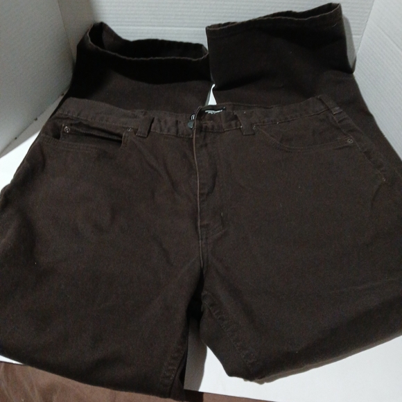 Dakota Men's Brown Denim Pants 38 x 30 Style JMB80605 - Picture 2 of 6